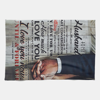 To My Husband Present | New Home Gift | Tea Towel