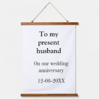 To my husband wedding anniversary add name date ma