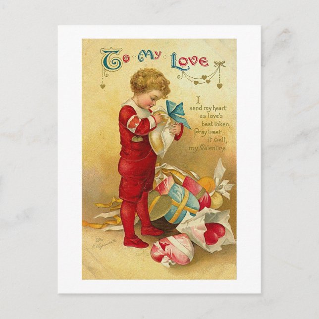 To My Love (2) Postcard (Front)