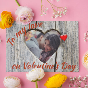 To My Love Custom Photo Template Valentine's day