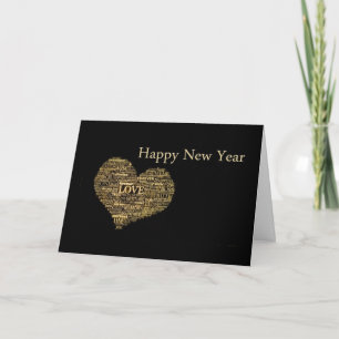 **TO MY LOVE** HAPPY NEW YEAR HOLIDAY CARD