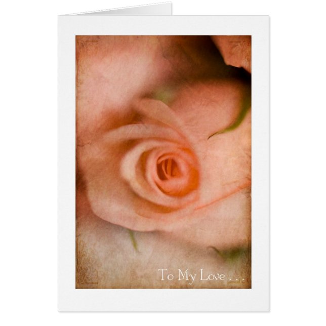 To My Love Rose Bud #2 (Front)