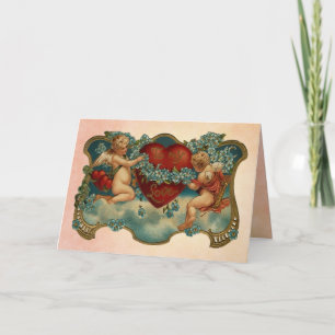 To My Love Vintage Valentine's Day Card