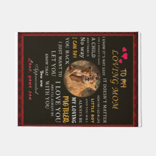 To My Loving Mum From Son Doormat