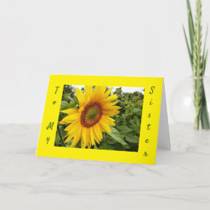 TO MY LOVING *SISTER*-HAPPY BIRTHDAY CARD