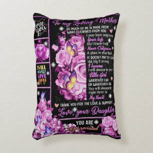 To My Mother Birthday Gift, Love Mum Gift Idea Decorative Cushion