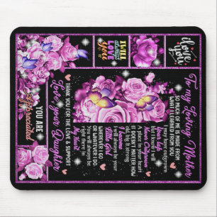To My Mother Birthday Gift, Love Mum Gift Idea Mouse Mat