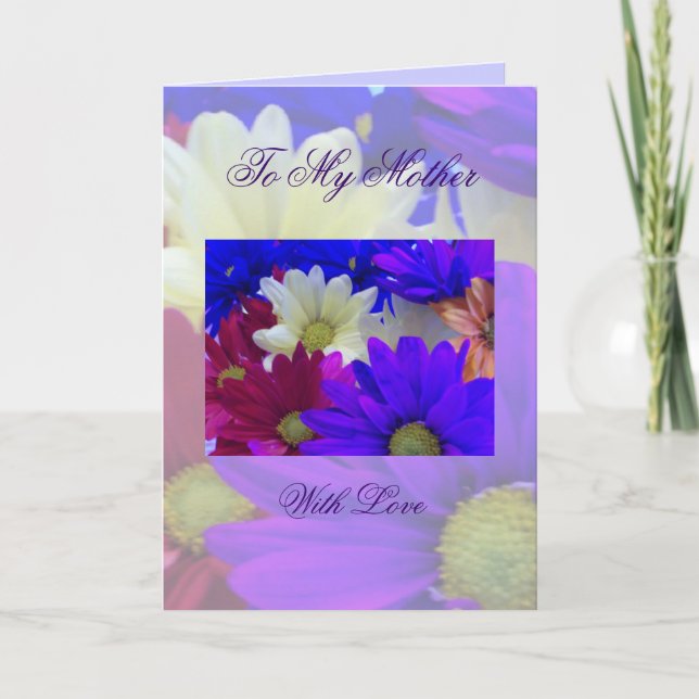 To My Mother With Love Card (Front)