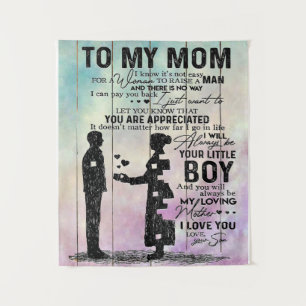 To My Mum Gift, Home Decor, Gift For Mummy Tapestry