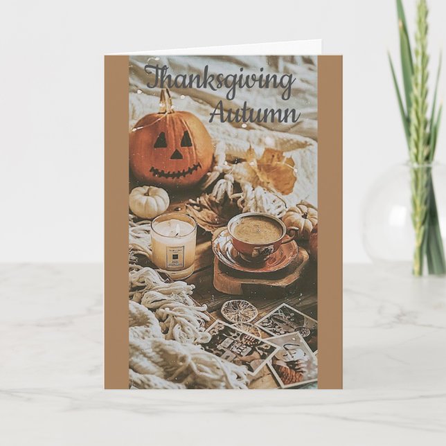 TO MY **NEIGHBORS** AT THANKSGIVING CARD (Front)