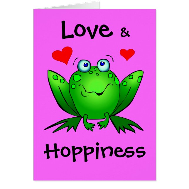 To My Princess Love Hoppiness Frogs (Front)