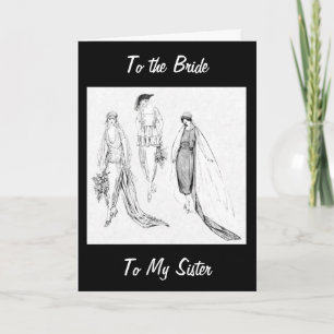 TO MY **SISTER** BRIDAL SHOWER INVITATION
