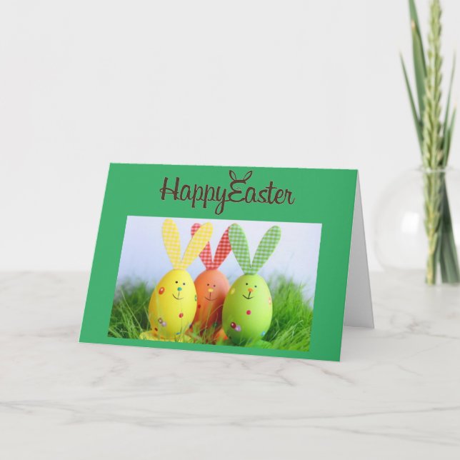 TO MY **SOLDIER** AT EASTER WITH LOVE HOLIDAY CARD (Front)