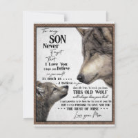 To My Son Gift, Mum And Son, Love Letter To Son