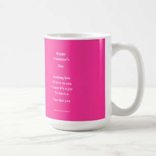 To my son Valentine's Day Coffee Mug
