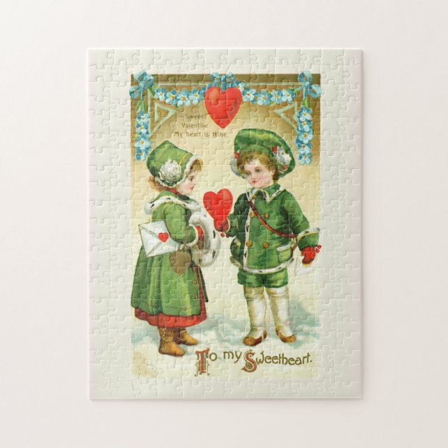 To My Sweetheart Jigsaw Puzzle (Vertical)