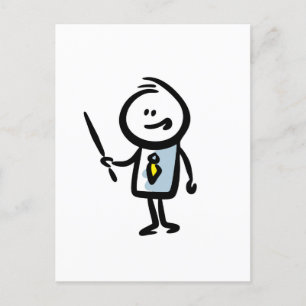 To my teacher holiday postcard