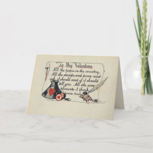 To My Valentine Card