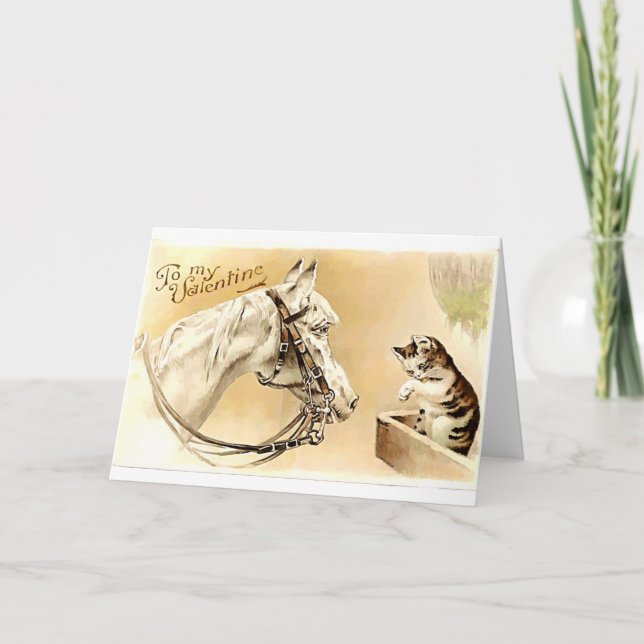 To My Valentine Holiday Card (Front)