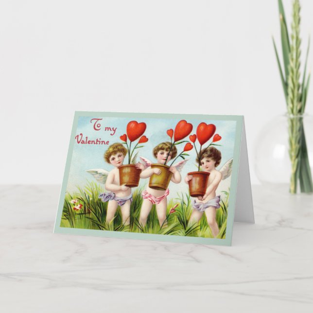 To My Valentine Holiday Card (Front)