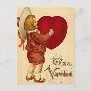 To my Valentine Holiday Postcard