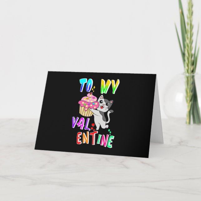 To My Valentine Note Card (Front)