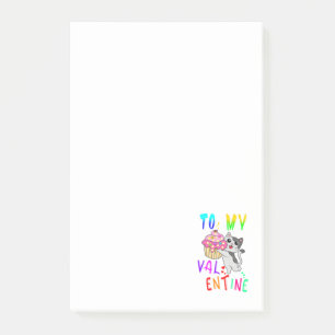 To My Valentine Post-it Notes