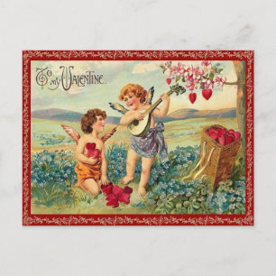 To My Valentine Postcard