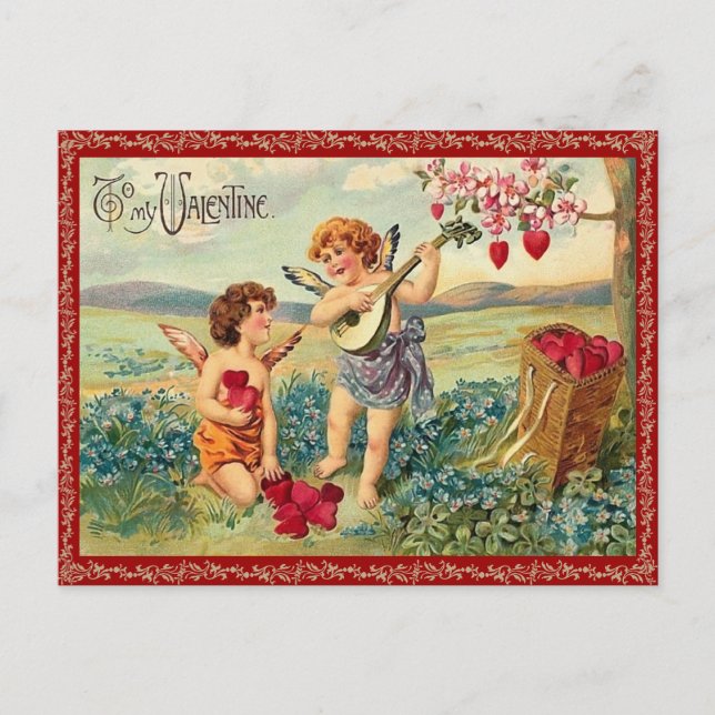 To My Valentine Postcard (Front)