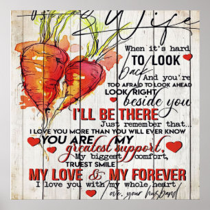 To my Wife Holiday Decoration To My Wife Letter