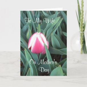 To My Wife On Mother's Day Card