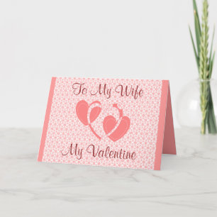 TO MY WIFE VALENTINES DAY CARD