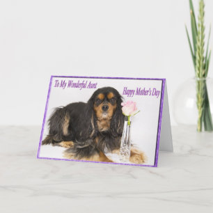 To My Wonderful Aunt On Mother's Day Card