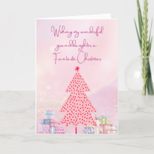 To my wonderful Granddaughter Holiday Card