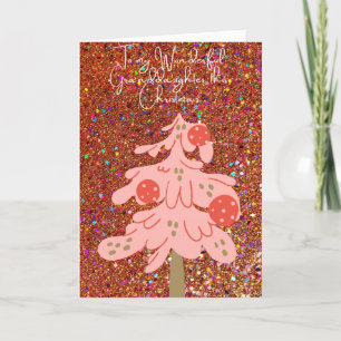 To my wonderful Granddaughter Holiday Card