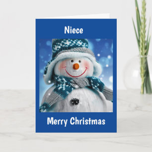 TO **NIECE** HAVE FUN AT CHRISTMAS   HOLIDAY CARD