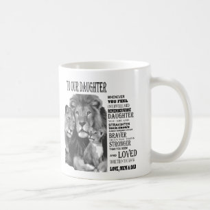 To our Daughter Coffee Mug