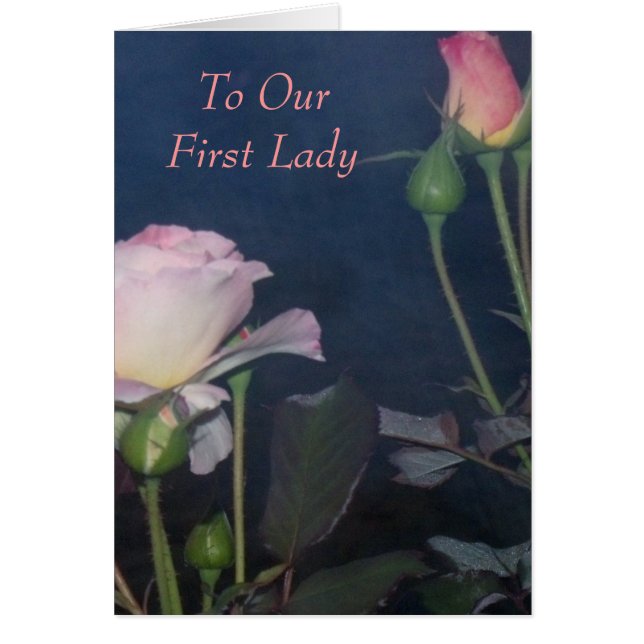 To Our First Lady (Front)