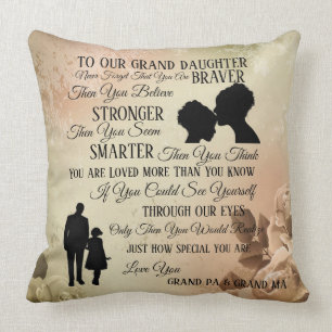 To Our Grand Daughter Cushion