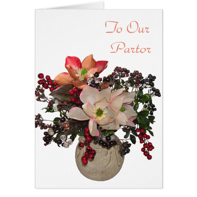 To our Pastor (Front)