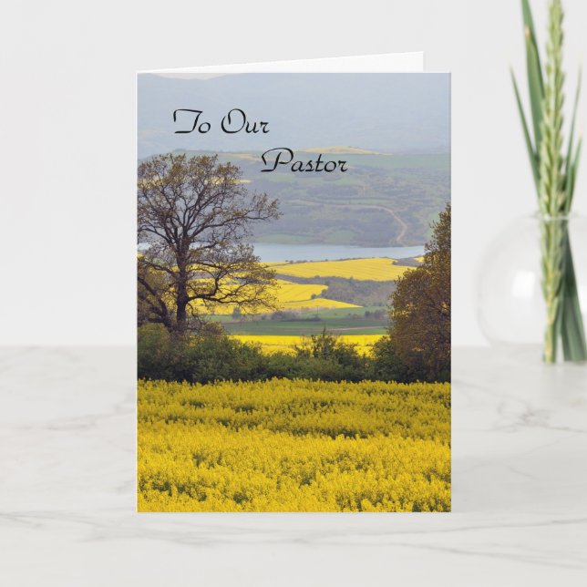 To Our Pastor Card (Front)