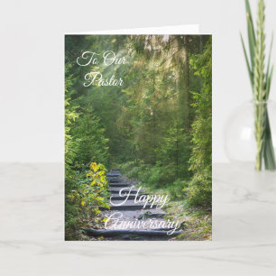 To Our Pastor Happy Anniversary Card