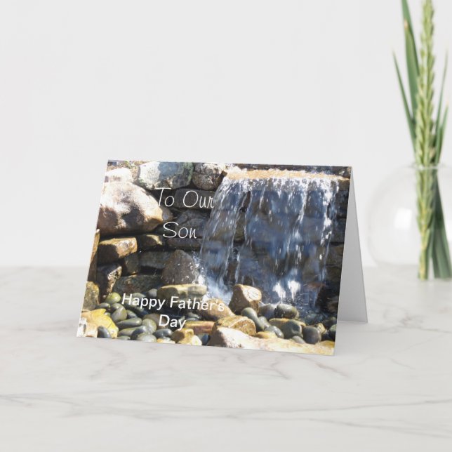 To Our Son Card (Front)