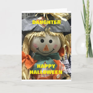 **TO OUR YOUNG DAUGHTER** AT HALLOWEEN CARD