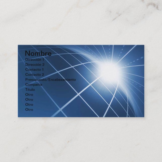 TO PAVE ENERGY BUSINESS CARD (Front)