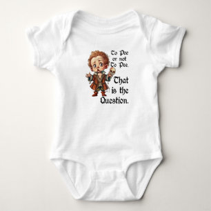 To Pee or not To Pee Baby Bodysuit