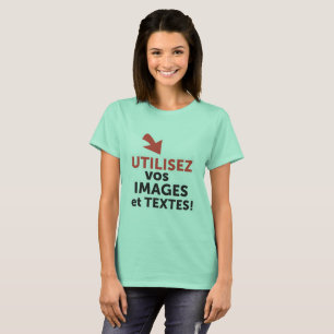 To print your designs in line DIY in French T-Shirt
