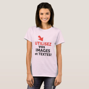 To print your designs in line DIY in French T-Shirt