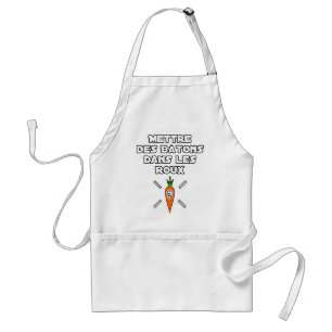 TO PUT STICKS IN LE ROUX? - WORD GAMES STANDARD APRON