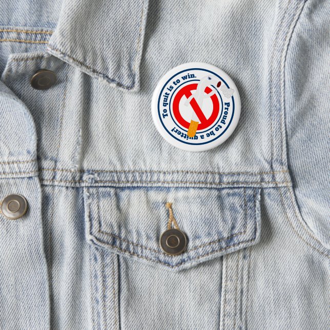 To quit smoking is to win button (In Situ)